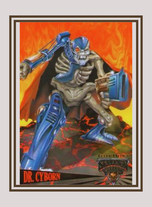 1x Dr. Cyborn - Base (#017 - 1995 Fleer Ultra Skeleton Warriors)