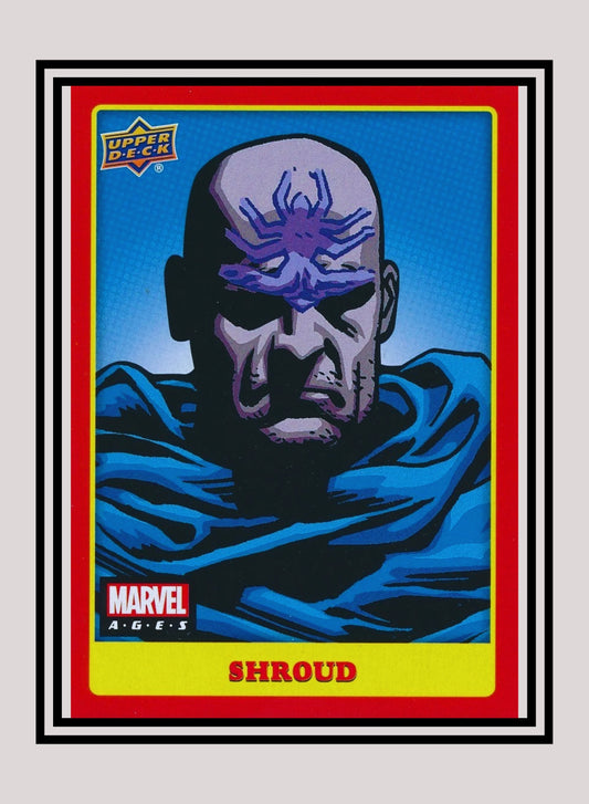 Marvel! 1x Shroud - Photo Variants (#180 - 2020 Upper Deck Marvel Ages)
