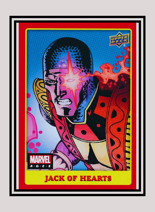 Marvel! 1x Jack of Hearts - Photo Variants (#181 - 2020 Upper Deck Marvel Ages)