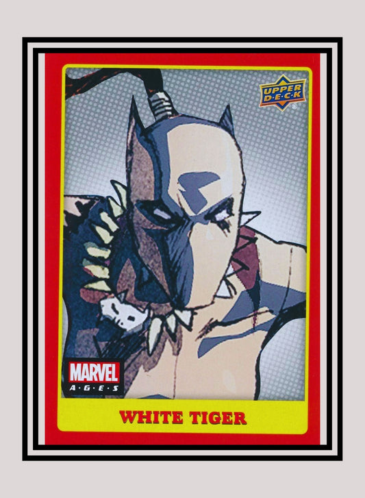 Marvel! 1x White Tiger - Photo Variants (#184 - 2020 Upper Deck Marvel Ages)