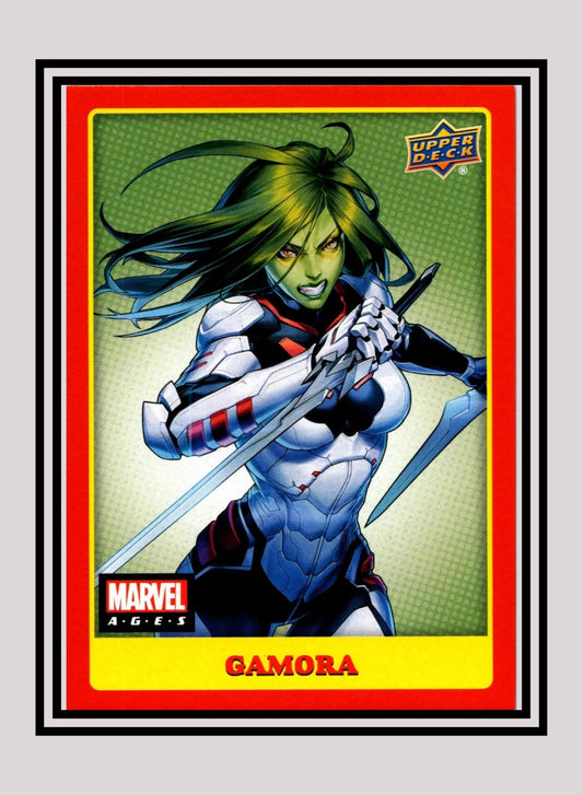 Marvel! 1x Gamora - Base (#187 - 2020 Upper Deck Marvel Ages)