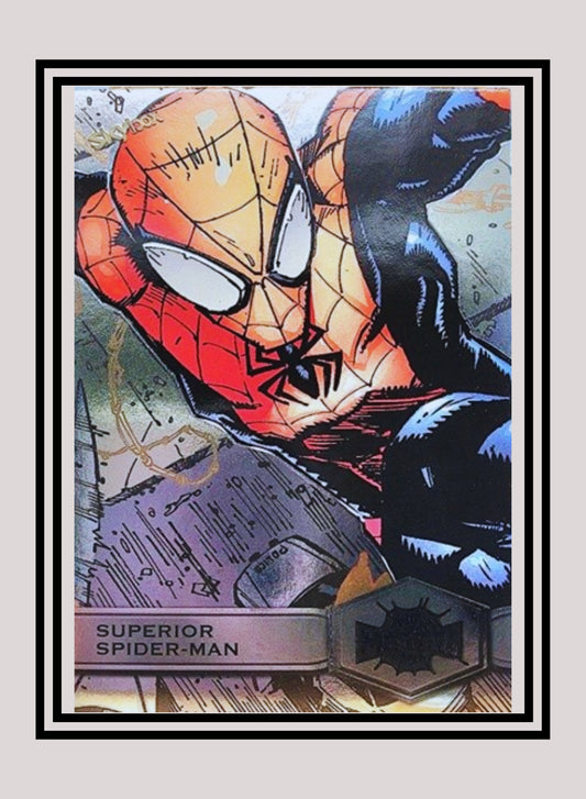 Marvel! 1x Superior Spiderman - Base High Series (#188 - 2021 Upper Deck Spiderman Metal Universe)