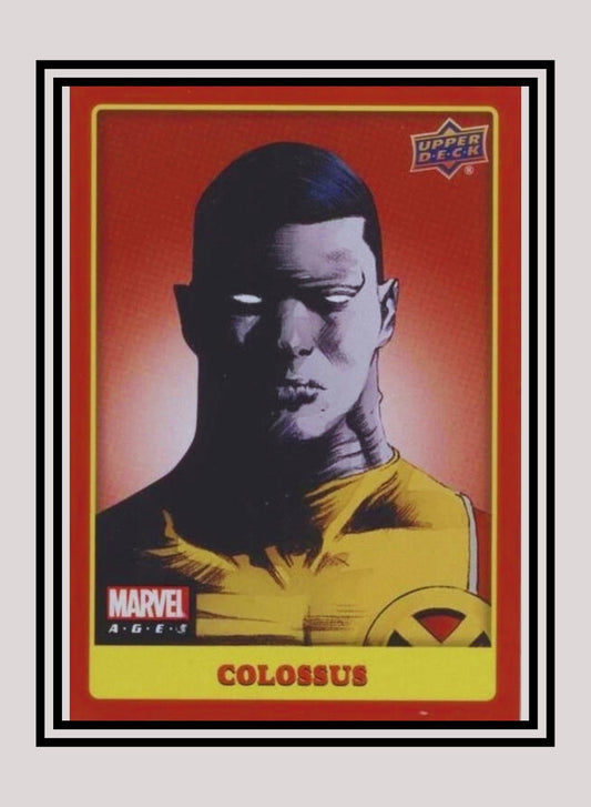 Marvel! 1x Colossus - Photo Variants (#188 - 2020 Upper Deck Marvel Ages)