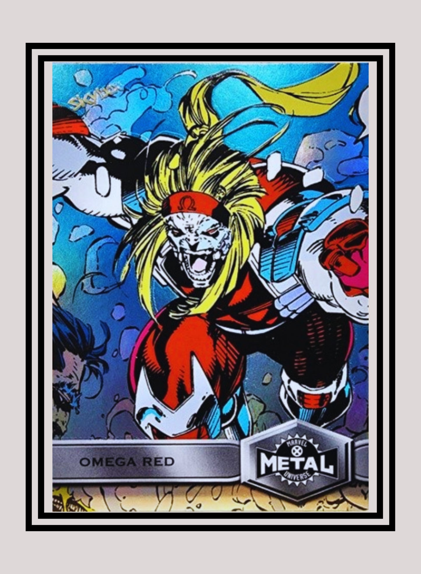 Marvel! 1x Omega Red - Base High Series (#189 - 2021 Upper Deck X-Men Metal Universe)