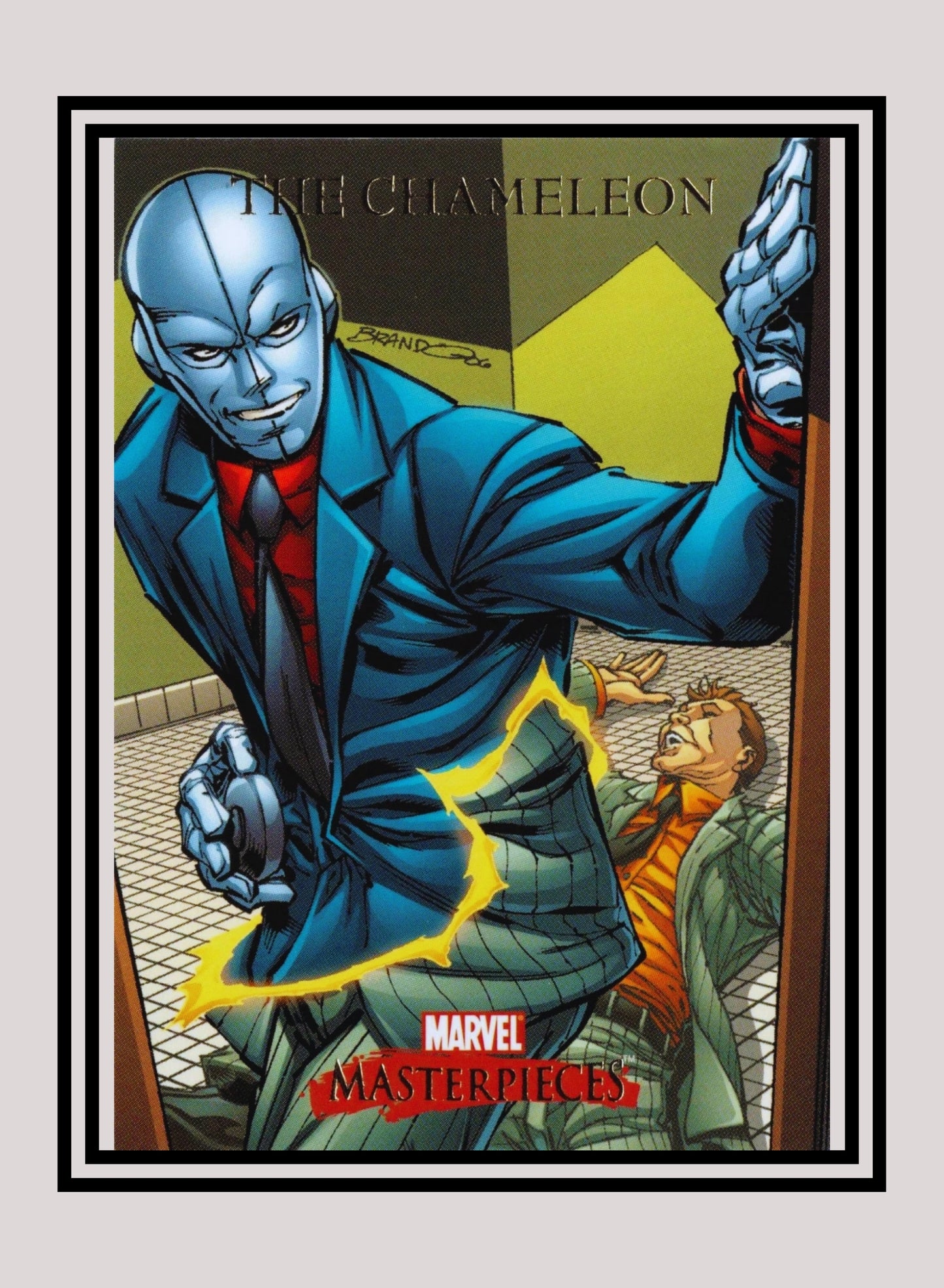 Marvel! 1x The Chameleon - Base (#18 - 2007 Upper Deck Marvel Masterpieces)
