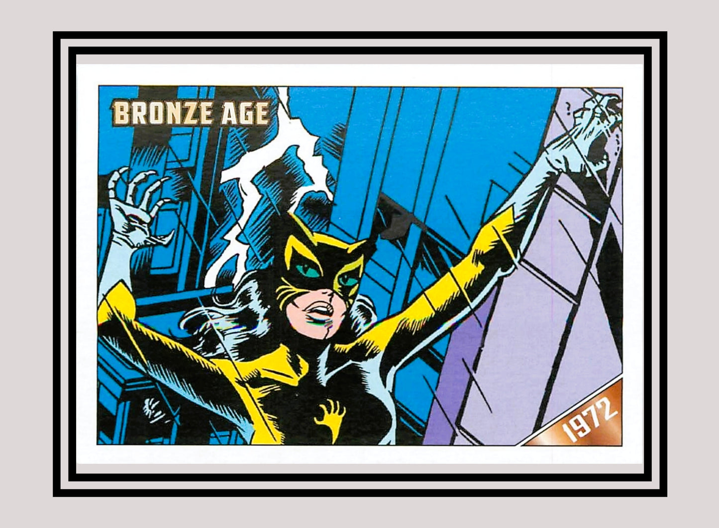 Marvel! 1x The Cat #1 - Base (#18 - 2012 Rittenhouse Marvel Bronze Age)