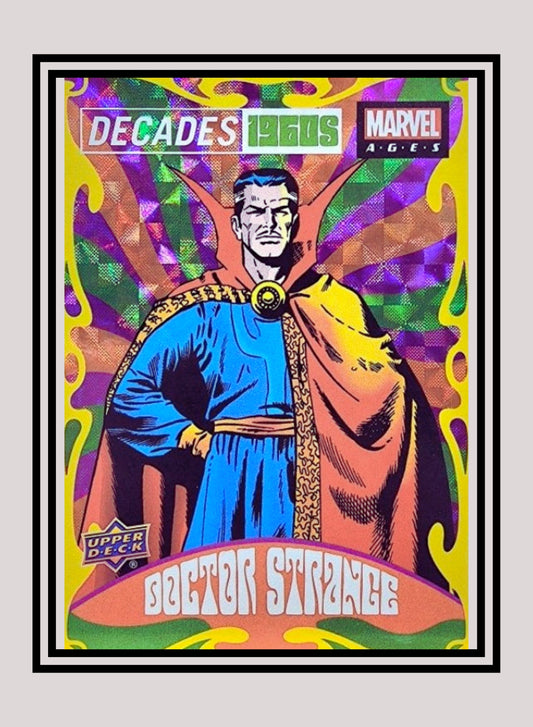 Marvel! 1x Doctor Strange - Prism Refractor Decades 1960 (D6-6 - 2020 Upper Deck Marvel Ages)