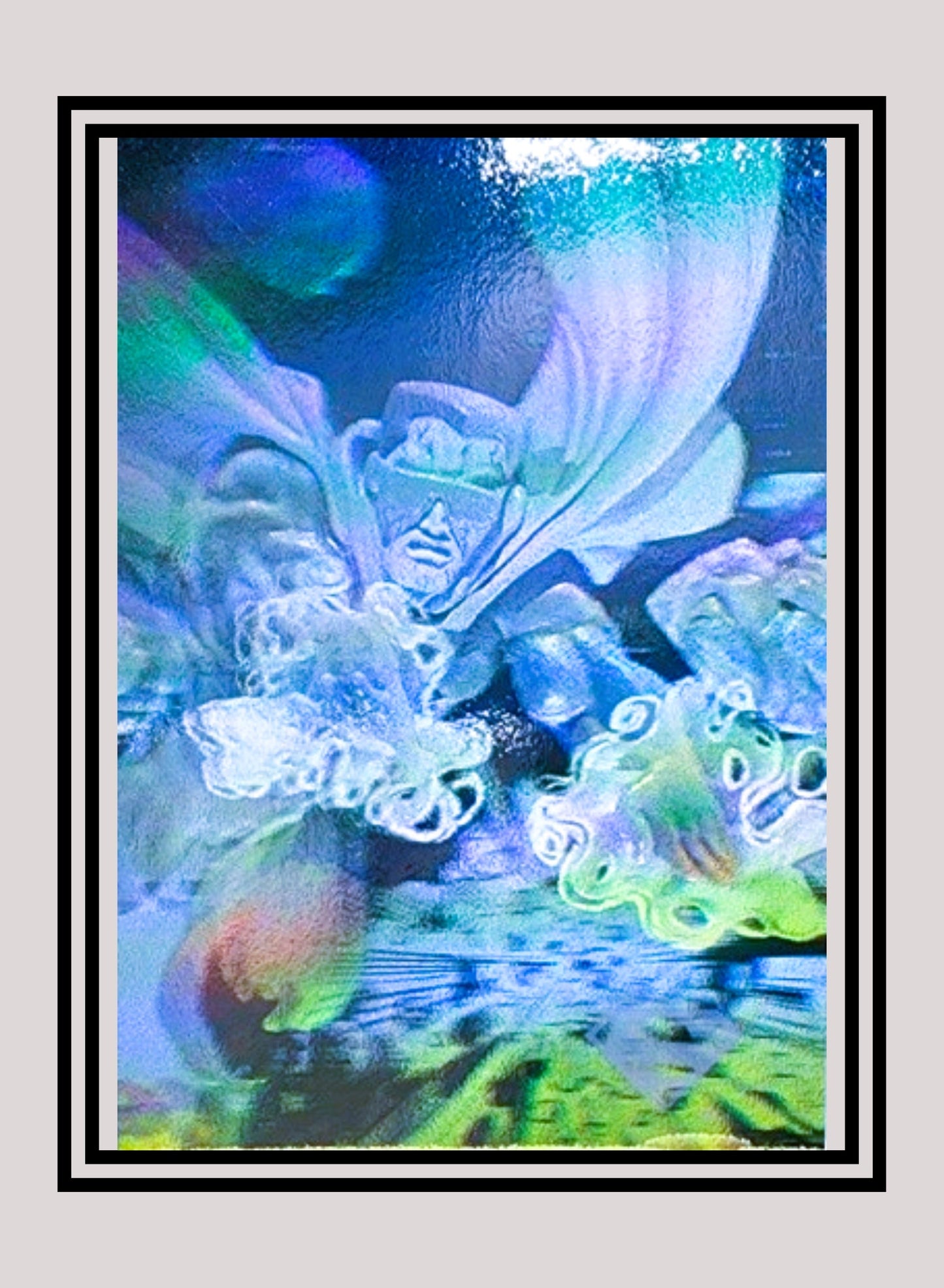 DC! 1x The Eradicator - Hologram (#18 - 1996 Fleer Superman Hologram Series)