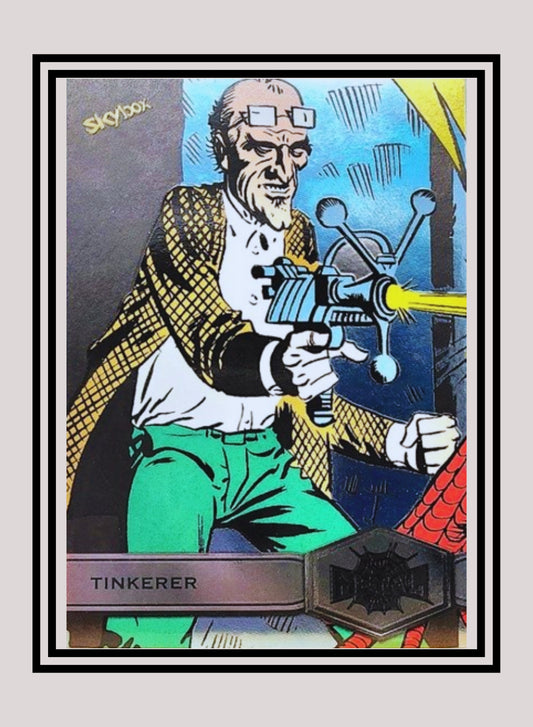 Marvel! 1x Tinkerer - Base High Series (#190 - 2021 Upper Deck Spiderman Metal Universe)