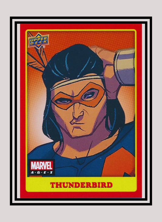 Marvel! 1x Thunderbird - Photo Variants (#190 - 2020 Upper Deck Marvel Ages)