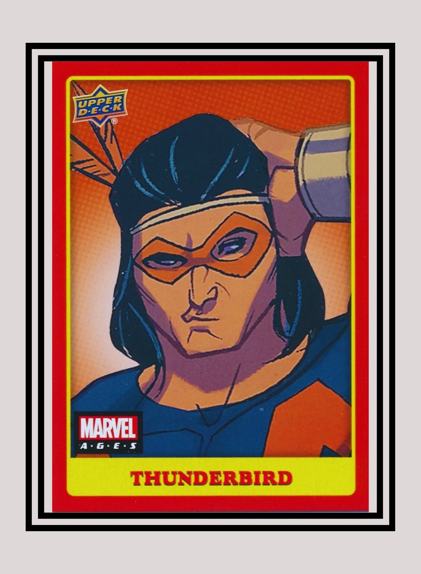 Marvel! 1x Thunderbird - Photo Variants (#190 - 2020 Upper Deck Marvel Ages)