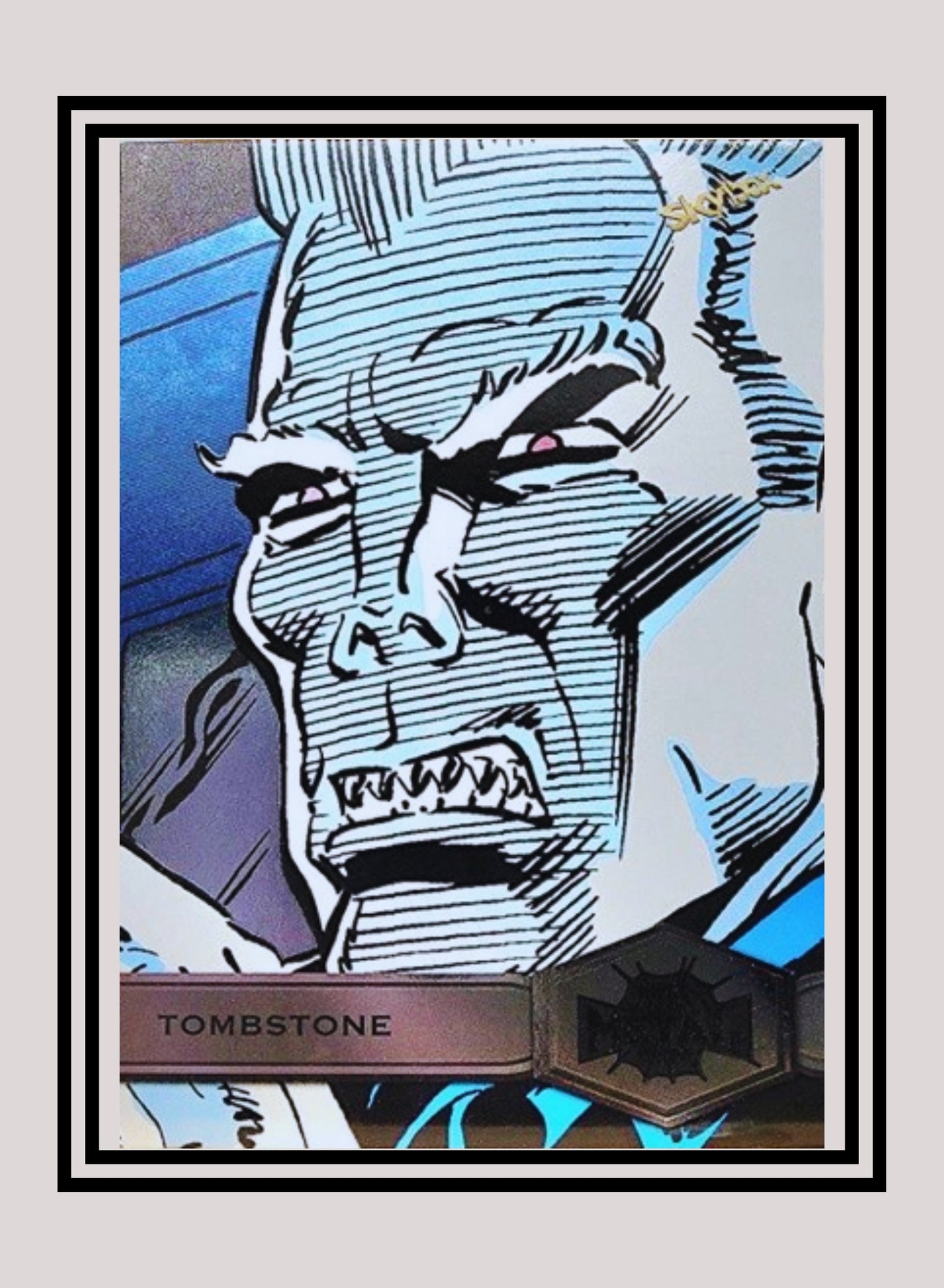 Marvel! 1x Tombstone - Base High Series (#191 - 2021 Upper Deck Spiderman Metal Universe)