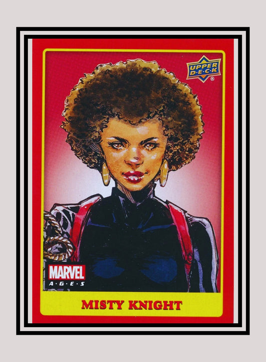 Marvel! 1x Misty Knight - Photo Variants (#193 - 2020 Upper Deck Marvel Ages)