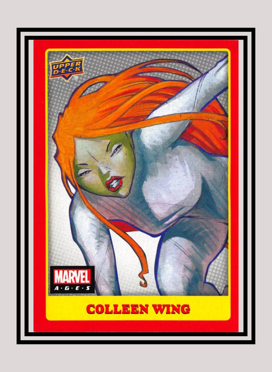Marvel! 1x Colleen Wing - Base (#195 - 2020 Upper Deck Marvel Ages)