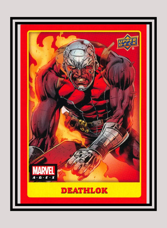 Marvel! 1x Deathlok - Base (#196 - 2020 Upper Deck Marvel Ages)