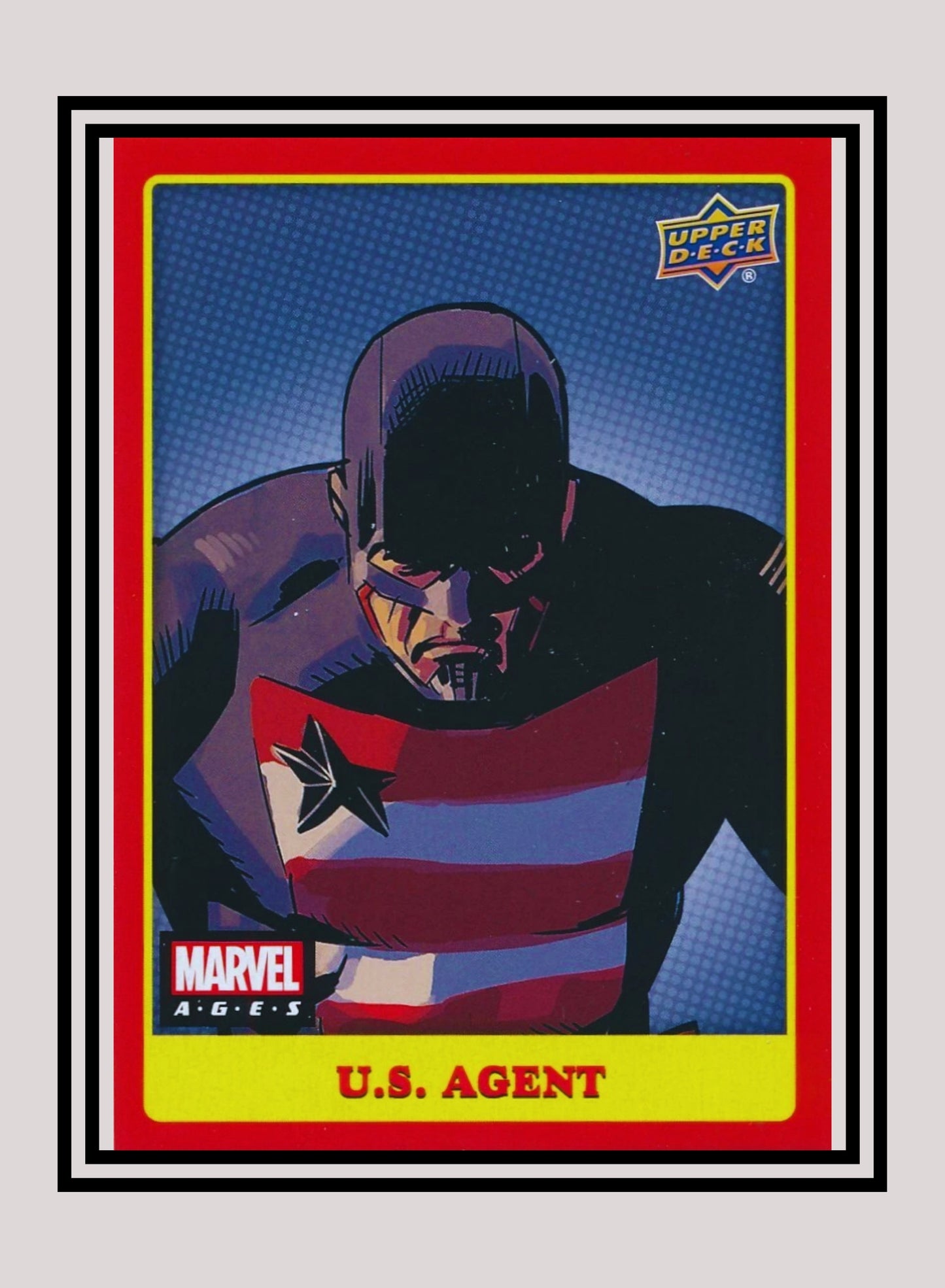 Marvel! 1x U.S. Agent - Photo Variants (#199 - 2020 Upper Deck Marvel Ages)
