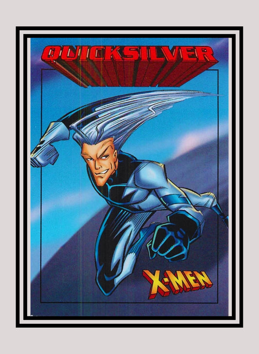 Marvel! 1x Quicksilver - Base (#19 - 1997 Fleer X-Men International)