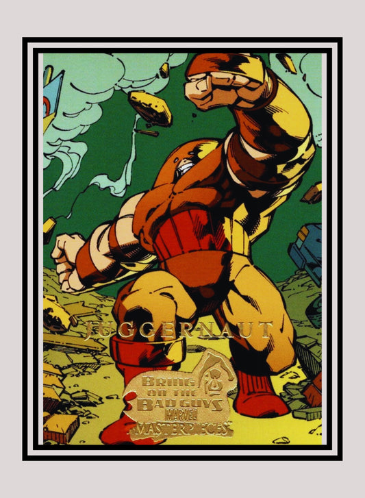 Marvel! 1x Juggernaut - Base (#19 - 2008 Upper Deck Marvel Masterpieces Series 3)
