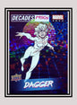 Marvel! 1x Dagger - Prism Refractor Decades 1980 (D8-4 - 2020 Upper Deck Marvel Ages)