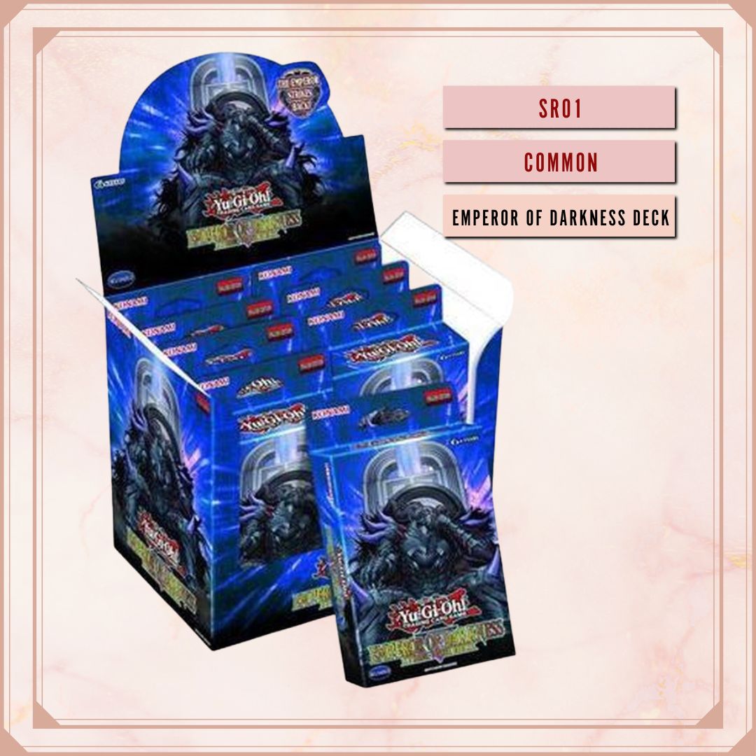 Yugioh! Structure Deck: Emperor of Darkness Singles (SR01 - Common) 1st/Unli Edition
