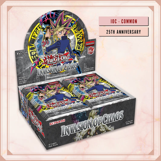 Yugioh! Invasion of Chaos 25th Anniversary Singles (IOC - Common) Unli Edition