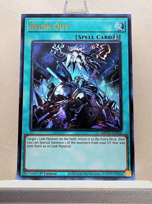 Yugioh! 1x Blink Out (MP25 - Ultra Rare) 1st Edition