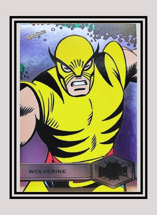 Marvel! 1x Wolverine - Base High Series (#200 - 2021 Upper Deck Spiderman Metal Universe)