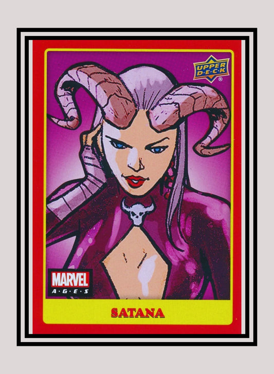 Marvel! 1x Satana - Photo Variants (#200 - 2020 Upper Deck Marvel Ages)