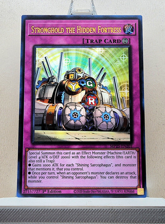 Yugioh! 1x Stronghold the Hidden Fortress (MP25 - Ultra Rare) 1st Edition