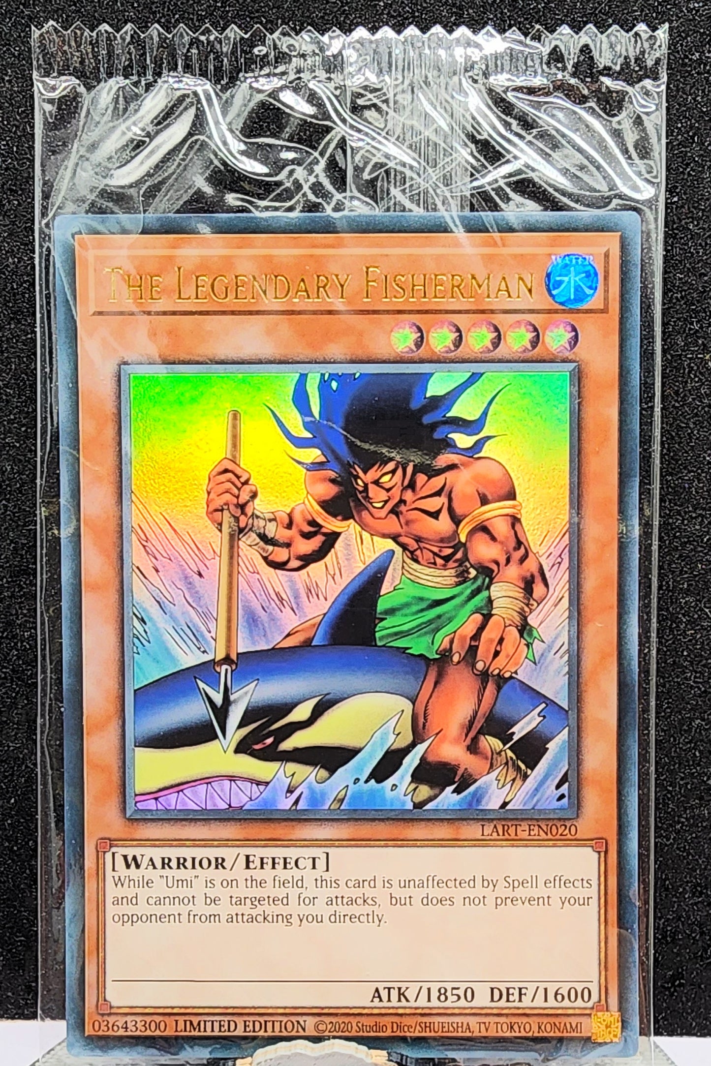 Yugioh! 1x The Legendary Fisherman (LART - Ultra Rare) Limited Edition