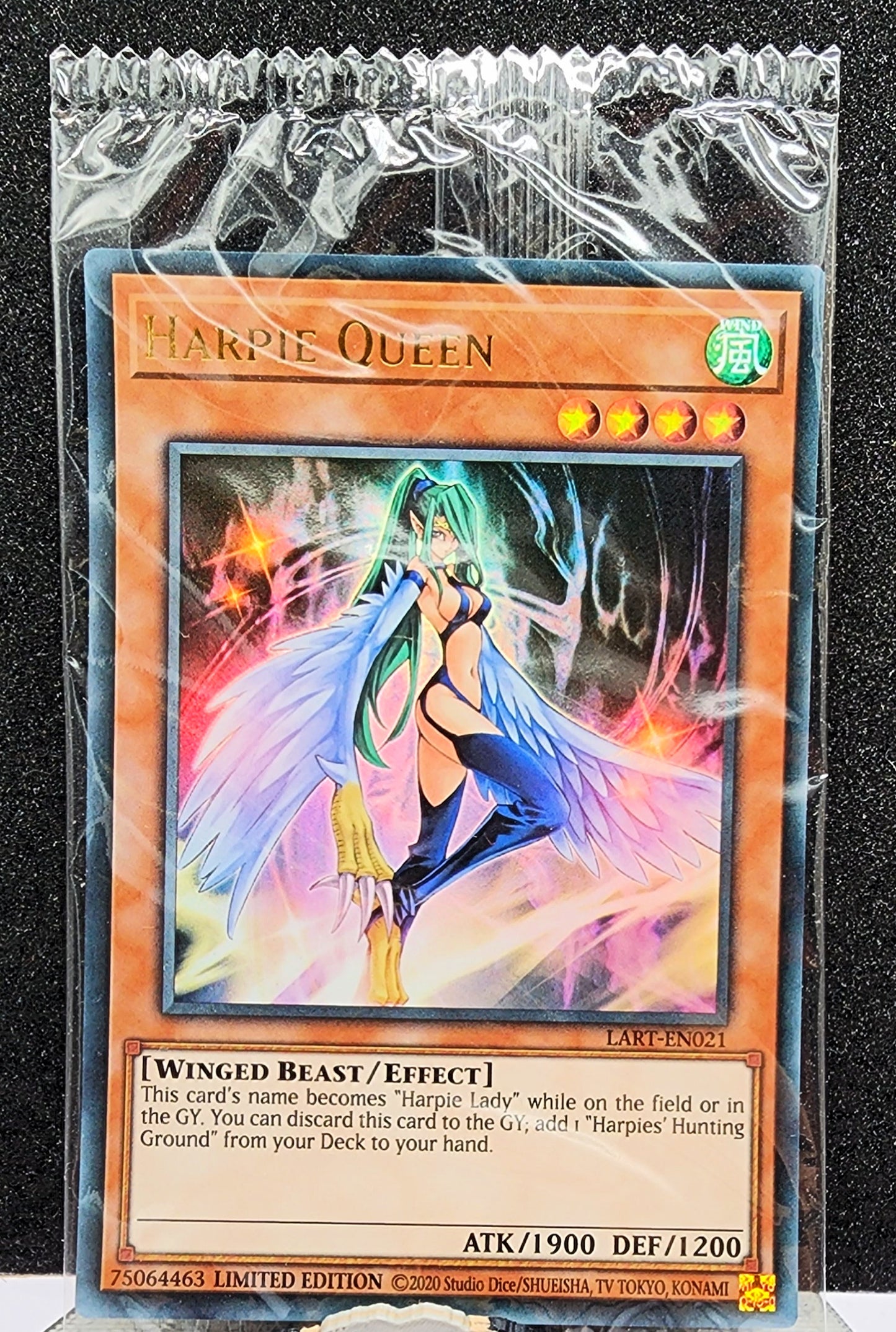 Yugioh! 1x Harpie Queen (LART - Ultra Rare) Limited Edition