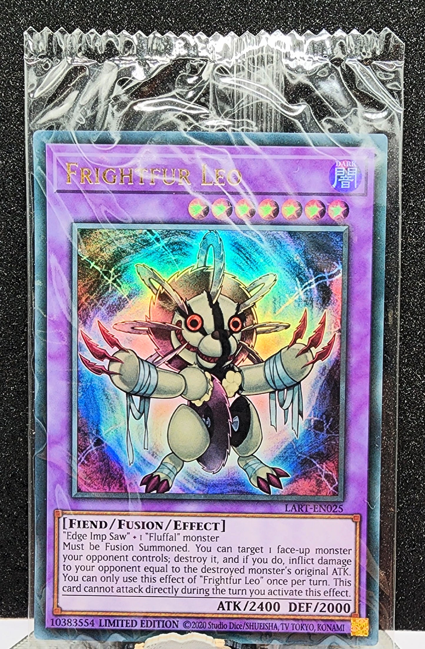 Yugioh! 1x Frightfur Leo (LART - Ultra Rare) Limited Edition