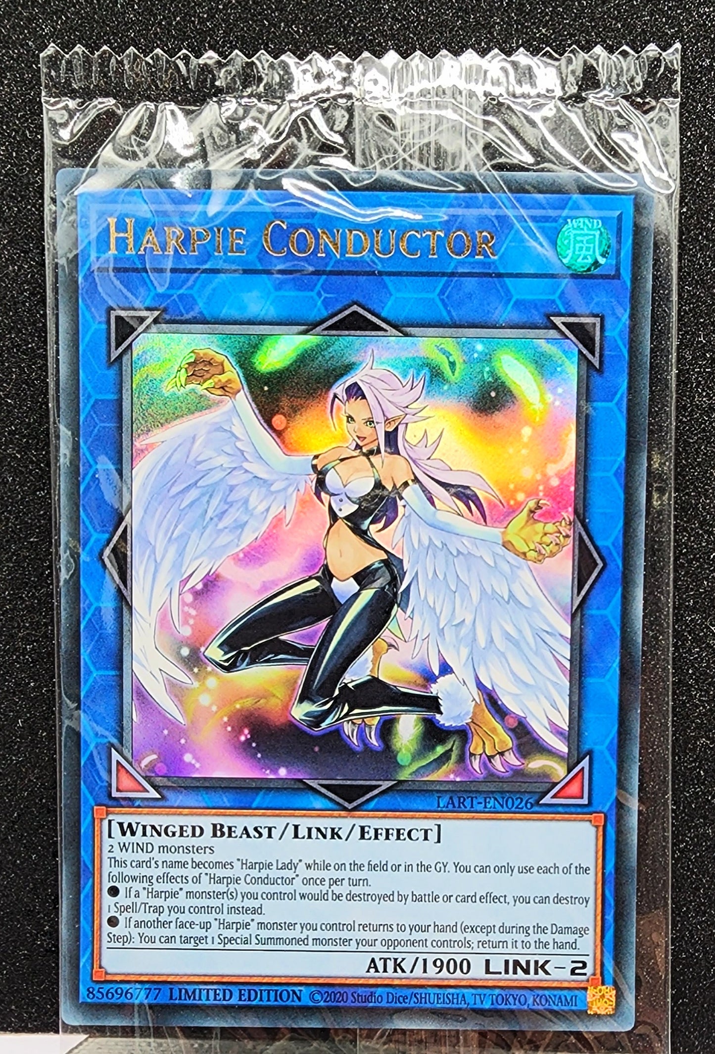 Yugioh! 1x Harpie Conductor (LART - Ultra Rare) Limited Edition