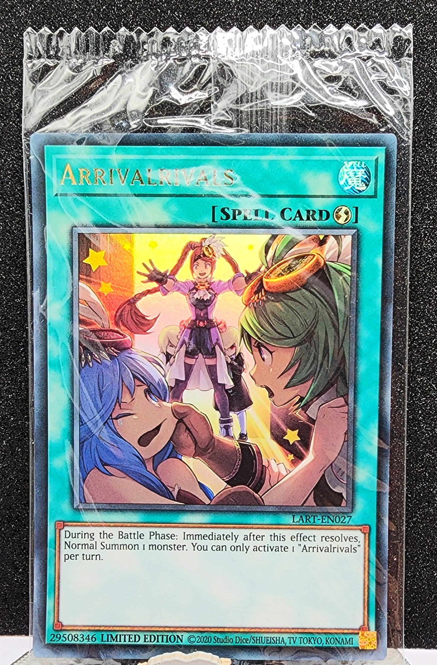 Yugioh! 1x Arrivalrivals (LART - Ultra Rare) Limited Edition