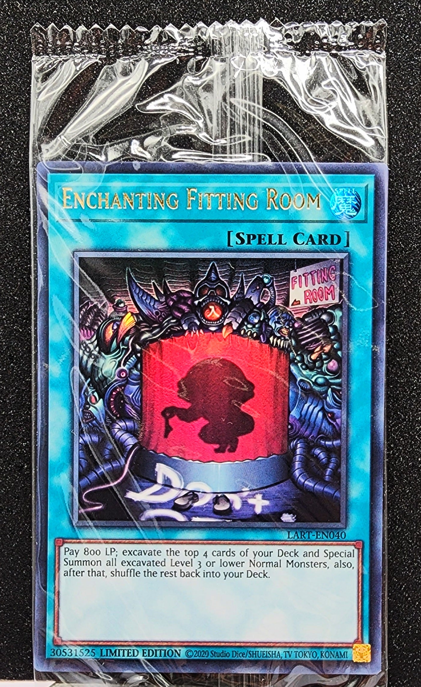 Yugioh! 1x Enchanting Fitting Room (LART - Ultra Rare) Limited Edition