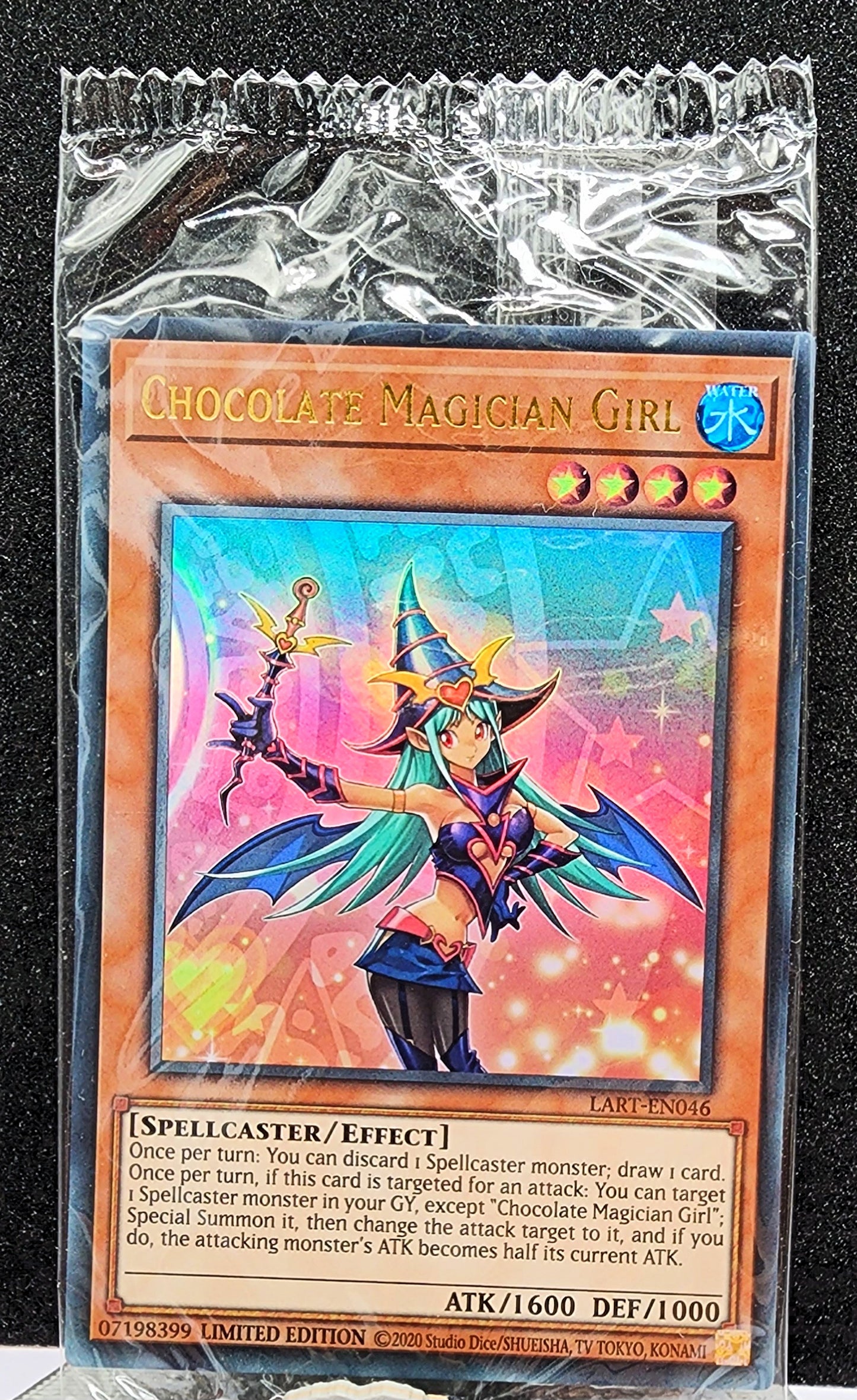 Yugioh! 1x Chocolate Magician Girl (LART - Ultra Rare) Limited Edition