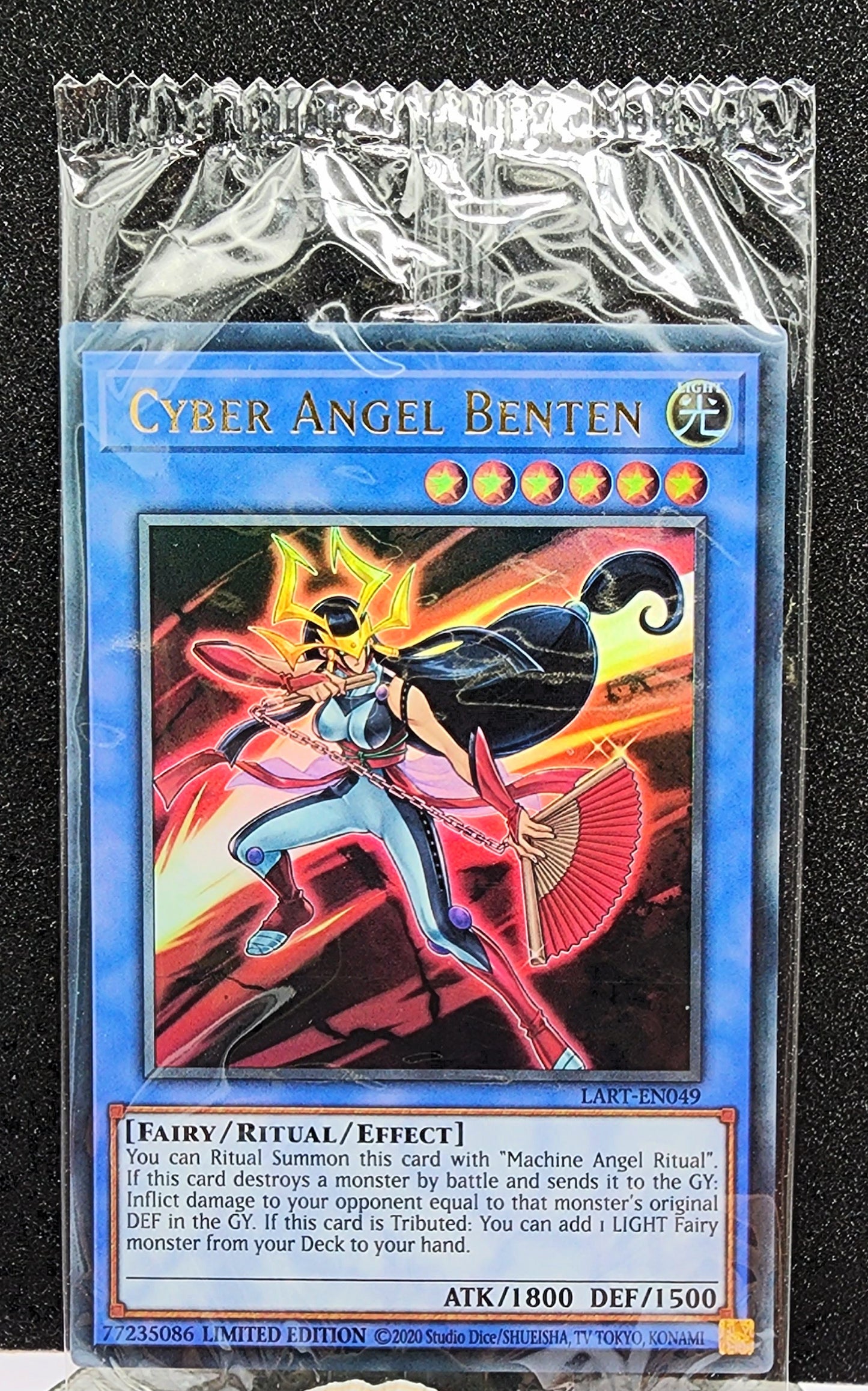 Yugioh! 1x Cyber Angel Benten (LART - Ultra Rare) Limited Edition