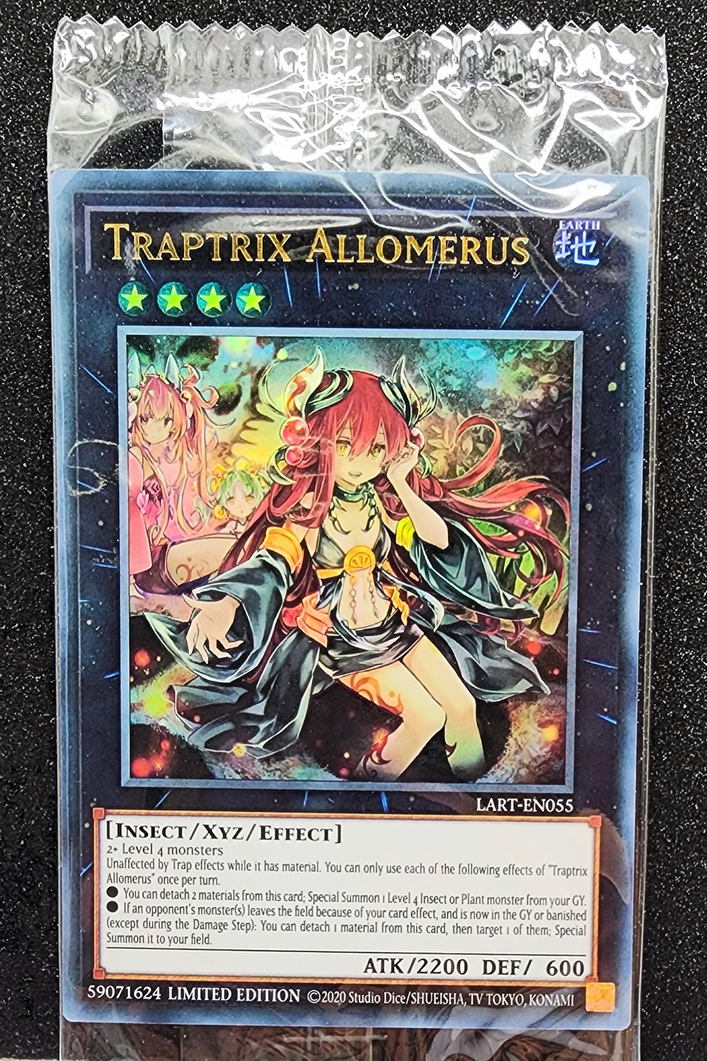 Yugioh! 1x Traptrix Allomerus (LART - Ultra Rare) Limited Edition