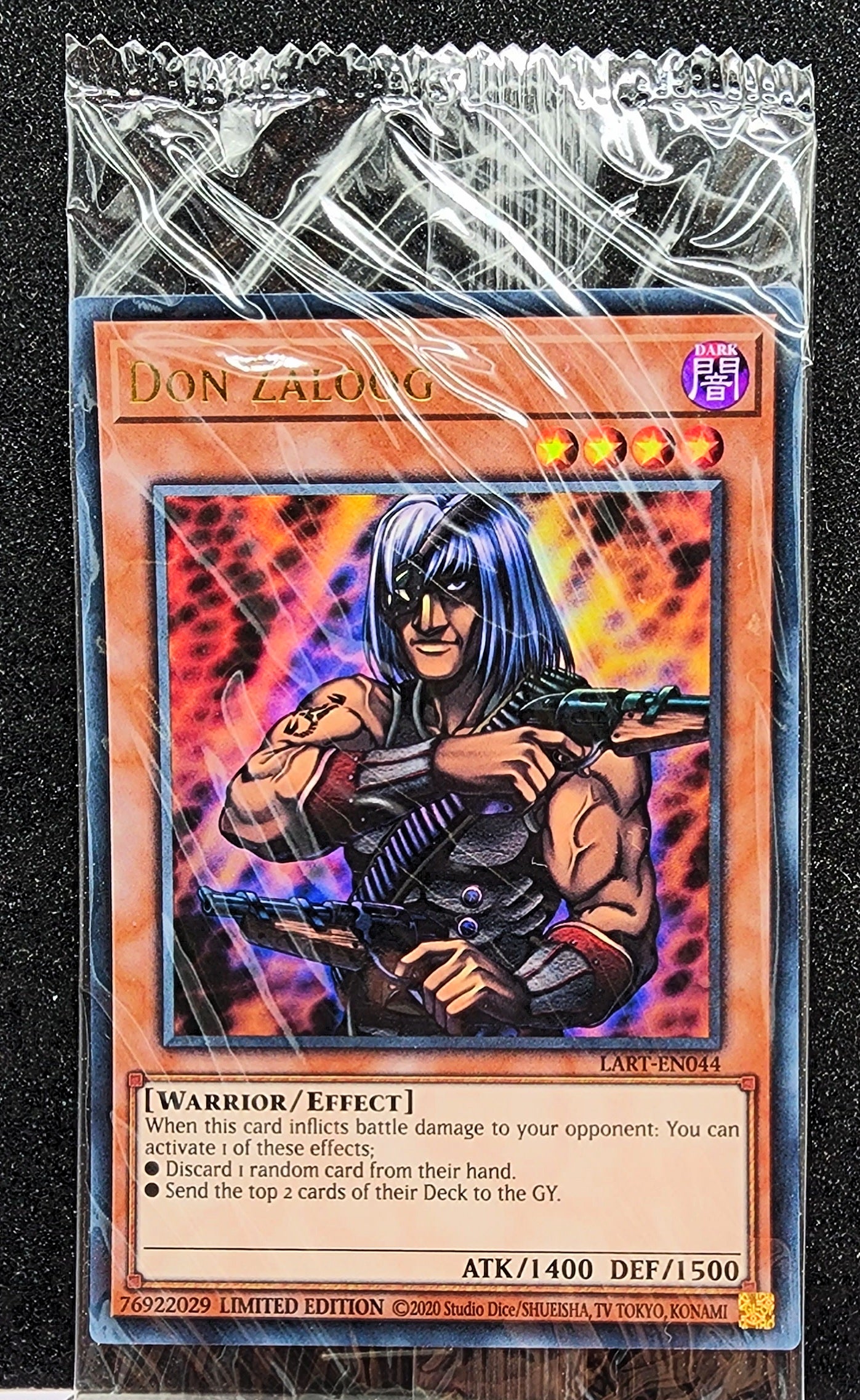 Yugioh! 1x Don Zaloog (LART - Ultra Rare) Limited Edition