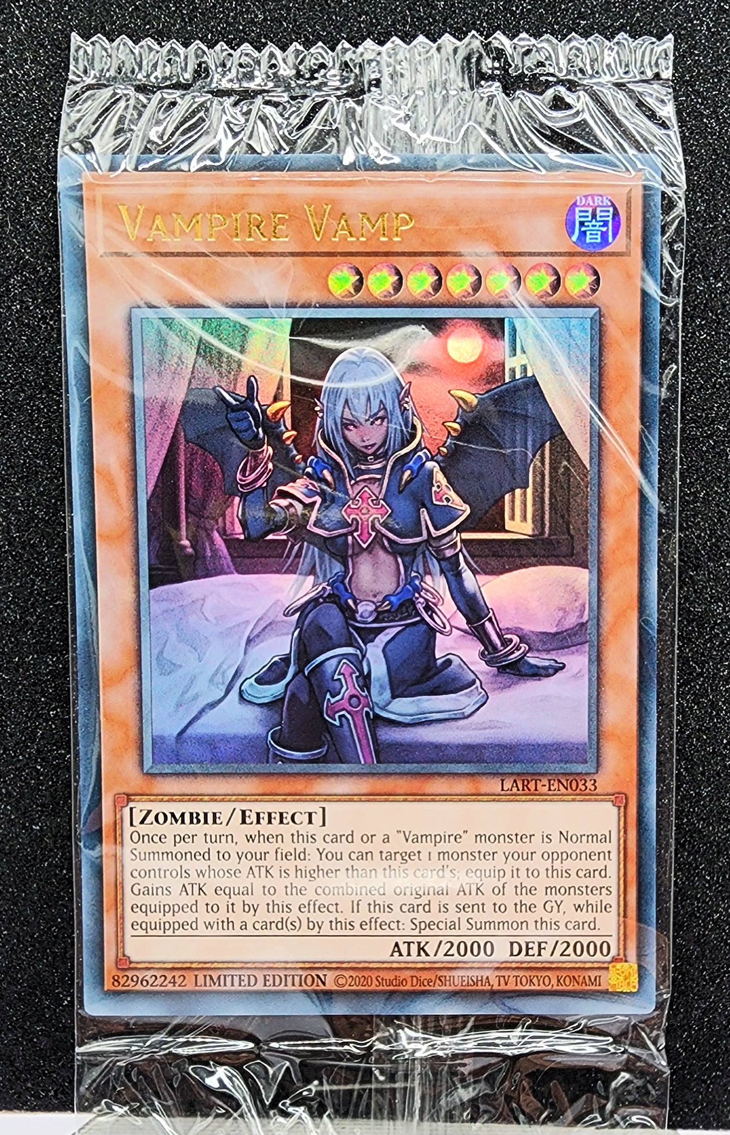 Yugioh! 1x Vampire Vamp (LART - Ultra Rare) Limited Edition