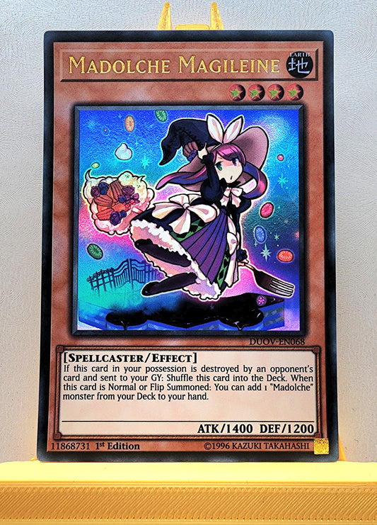 Yugioh! 1x Madolche Magileine (DUOV - Ultra Rare) 1st Edition