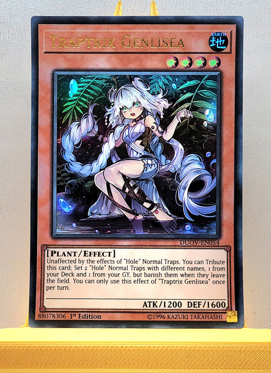 Yugioh! 1x Traptrix Genlisea (DUOV - Ultra Rare) 1st Edition