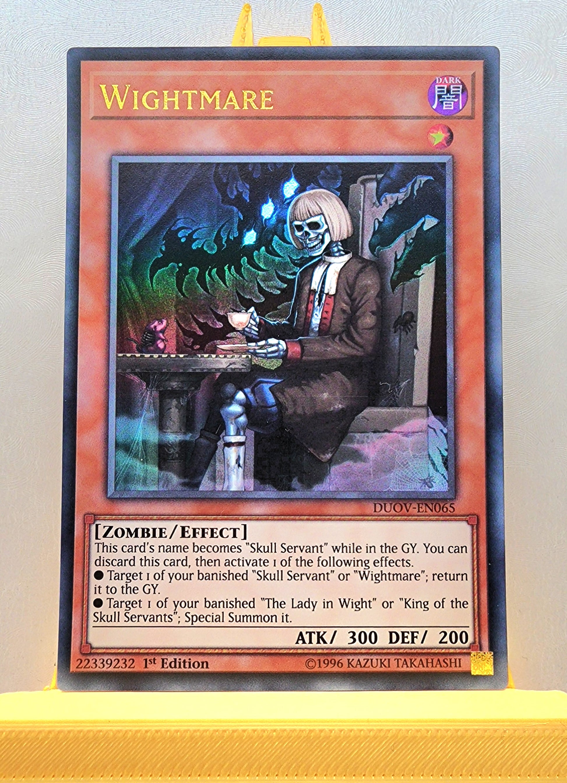 yugioh wight cards Yugioh! 1x Wightmare (DUOV