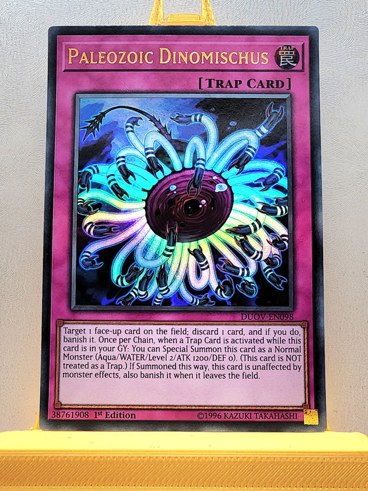 Yugioh! 1x Paleozoic Dinomischus (DUOV - Ultra Rare) 1st Edition