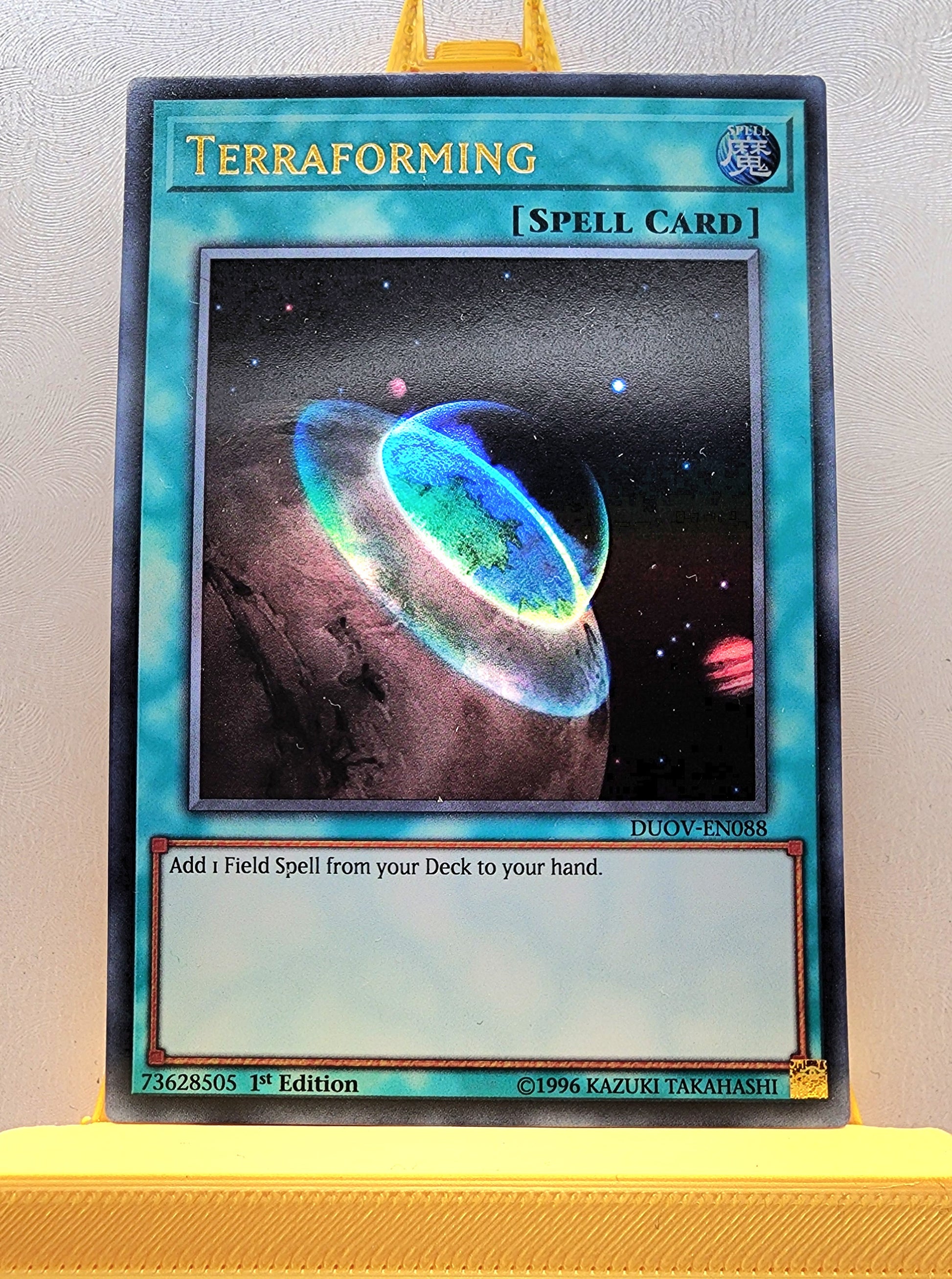 terraforming yugioh card Yugioh! 1x Terraforming (DUOV
