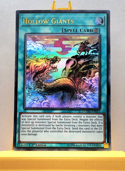 Yugioh! 1x Hollow Giants (DUOV - Ultra Rare) 1st Edition