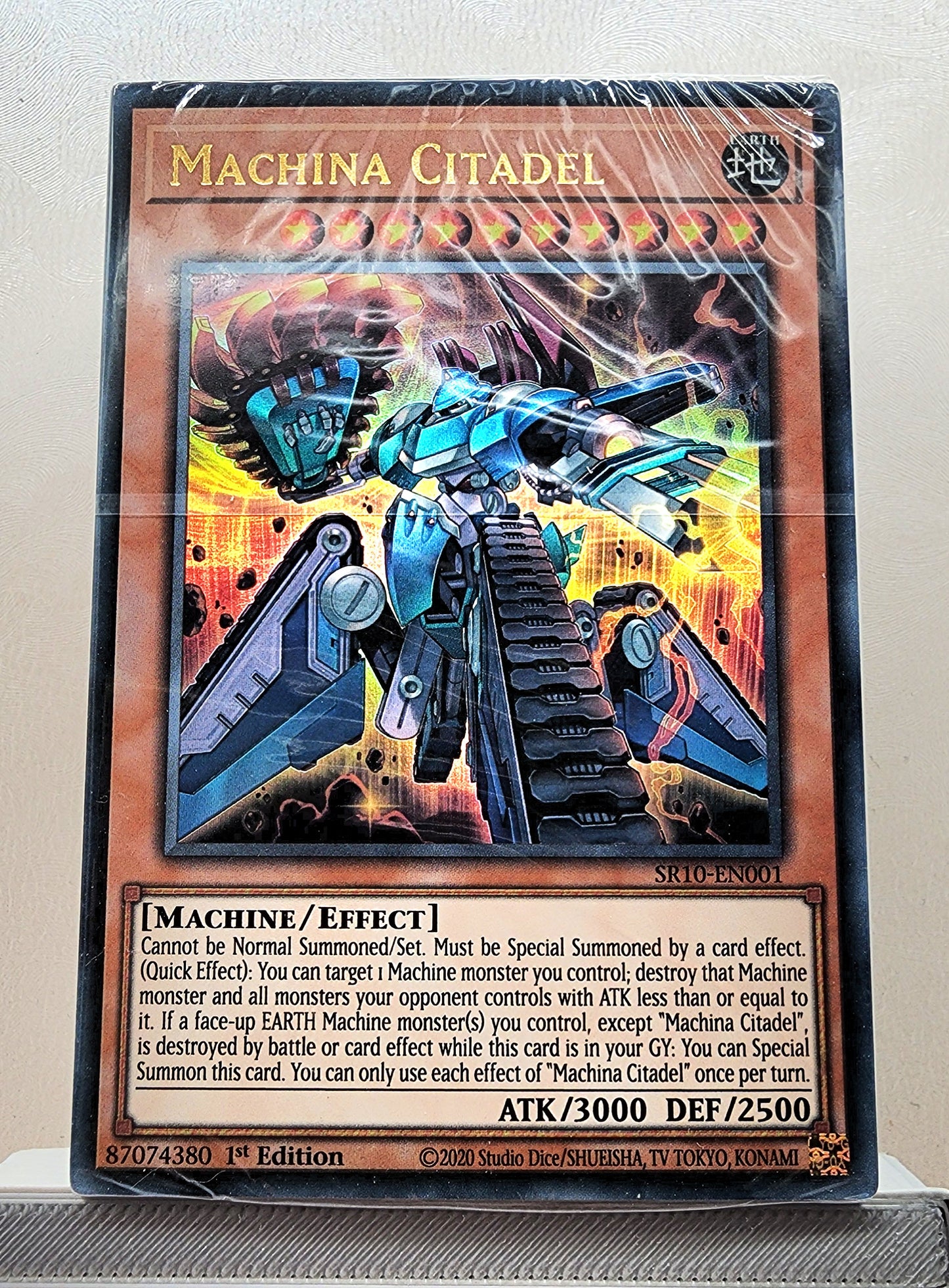 Yugioh! 1x SD Mechanized Madness SEALED (SR10) 1st Edition