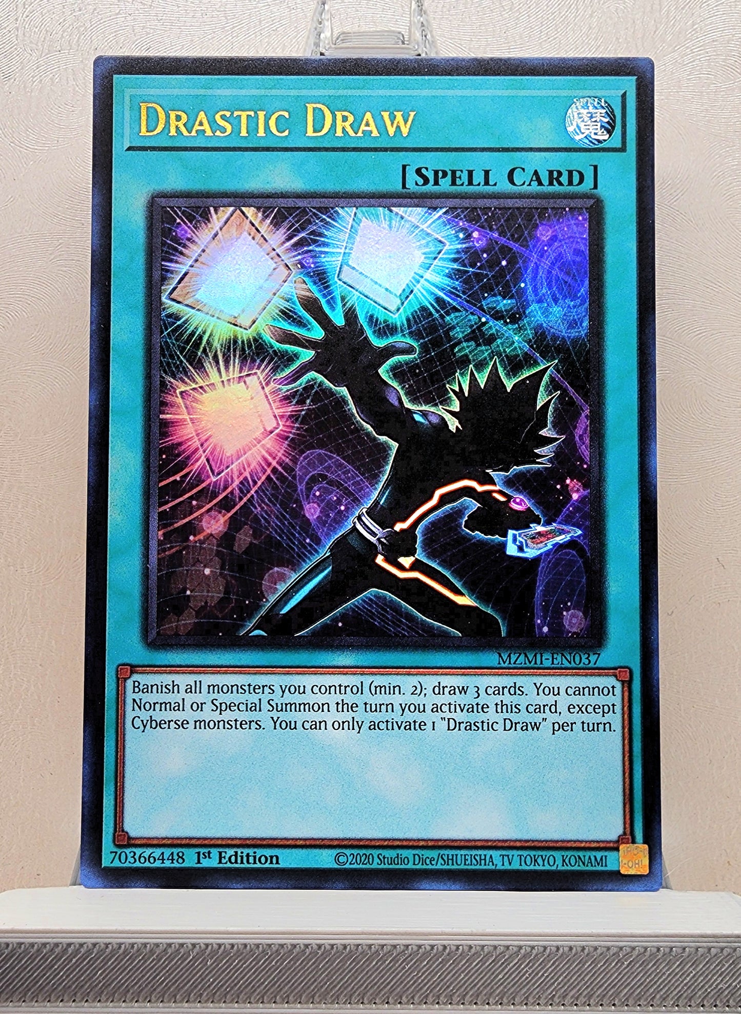 Yugioh! 1x Drastic Draw (MZMI - Ultra Rare) 1st Edition