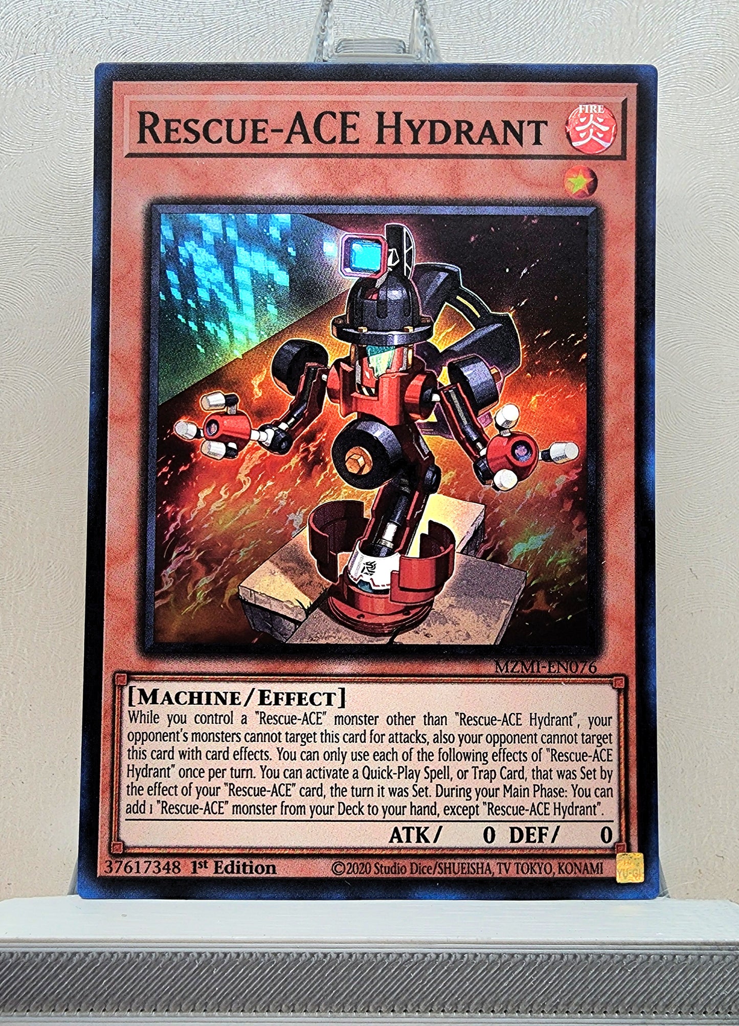 Yugioh! 1x Rescue-ACE Hydrant (MZMI - Super Rare) 1st Edition