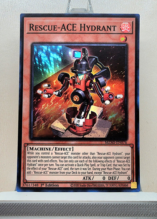 Yugioh! 1x Rescue-ACE Hydrant (MZMI - Super Rare) 1st Edition